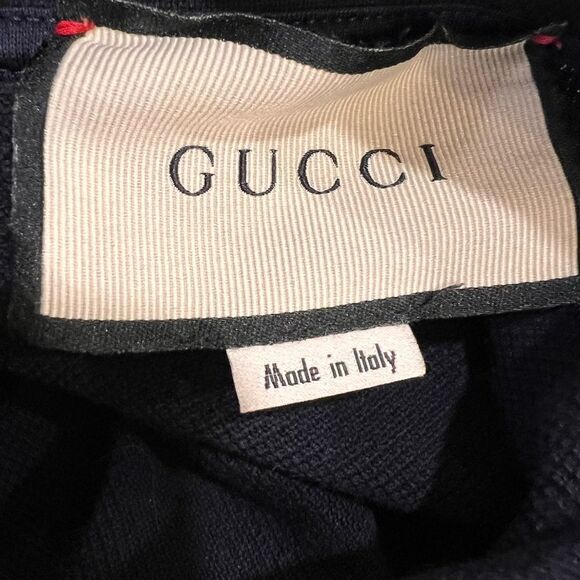 COTTON POLO WITH WEB AND FELINE HEAD Unisex - Picture 6 of 9